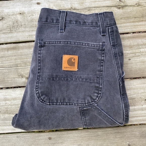 Vintage Cahrhartt Carpenter Pants B12 ONX Size 34 - Picture 2 of 7